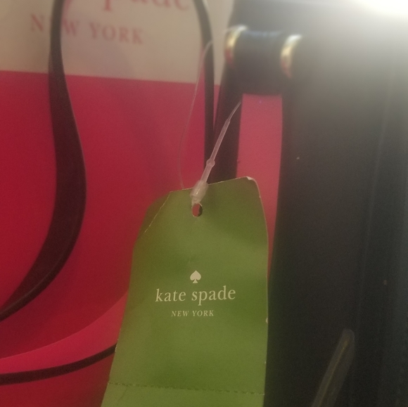 *NWT* Kate Spade Avva Arbour Hill (blk/pink) - Picture 6 of 6